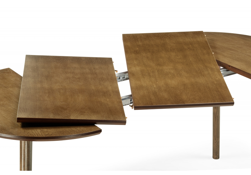 Стол деревянный, Турин 80 (160) х 80 орех