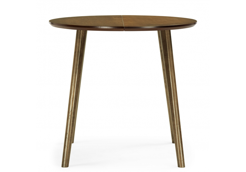 Стол деревянный, Турин 80 (160) х 80 орех