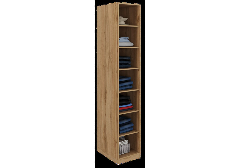 Шкаф, Лорена дуб вотан / белый