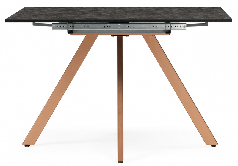Стол деревянный, Райн 116(160)x77 раздвижной малави / медь