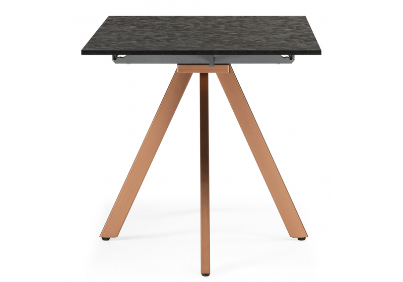 Стол деревянный, Райн 116(160)x77 раздвижной малави / медь