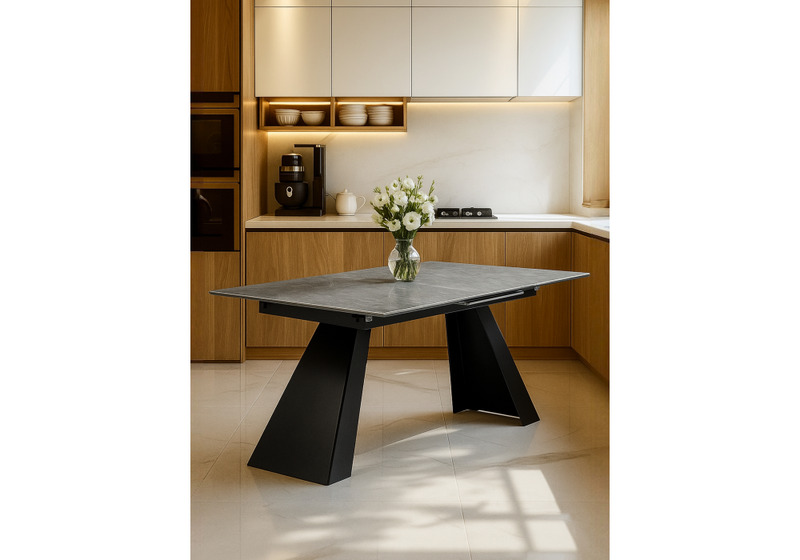 Керамический стол, Стиг 180(230)Х90 baolai / черный