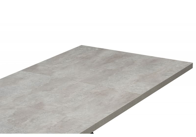 Стол деревянный, Райн 32 116(160)x77 раздвижной цемент / черный