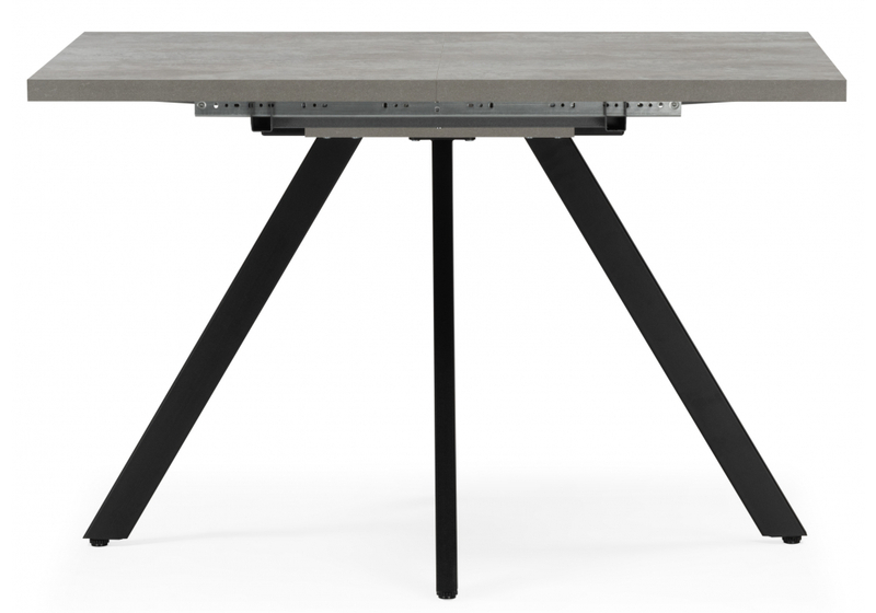 Стол деревянный, Райн 32 116(160)x77 раздвижной цемент / черный