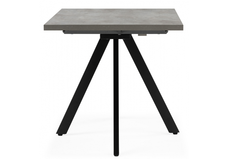 Стол деревянный, Райн 32 116(160)x77 раздвижной цемент / черный