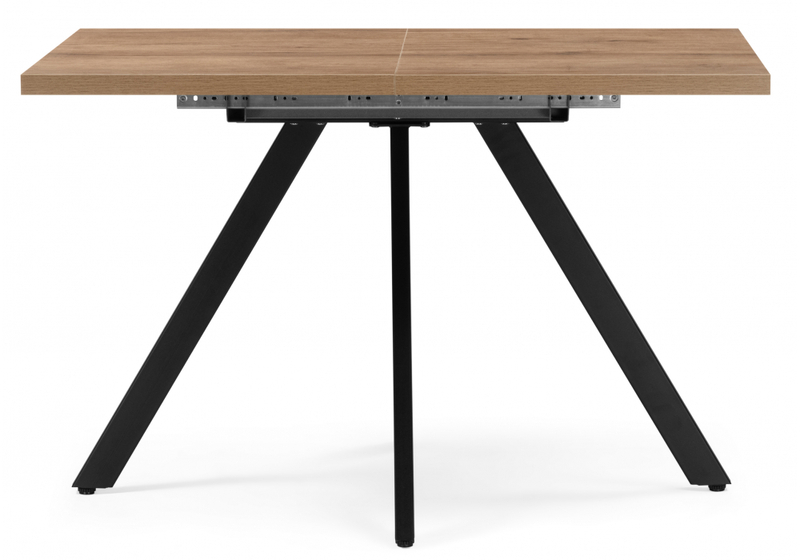 Стол деревянный, Райн 32 116(160)x77 раздвижной дуб табачный / черный