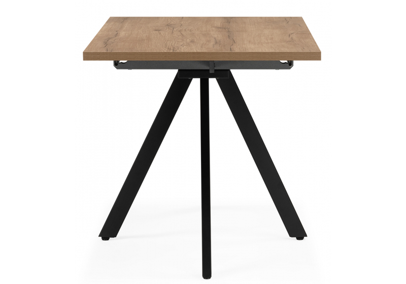 Стол деревянный, Райн 32 116(160)x77 раздвижной дуб табачный / черный