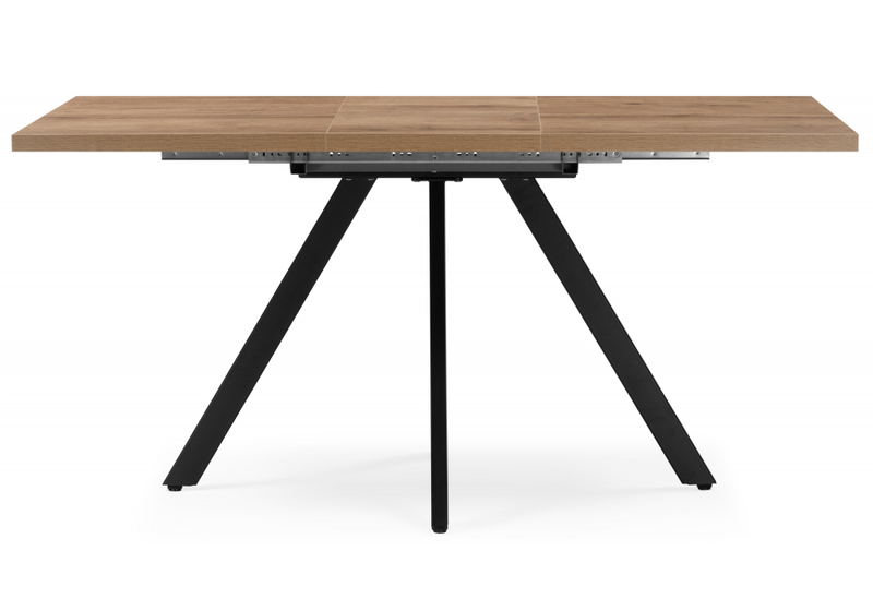 Стол деревянный, Райн 32 116(160)x77 раздвижной дуб табачный / черный