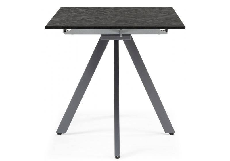 Стол деревянный, Райн 116(160)x77 раздвижной малави / серый