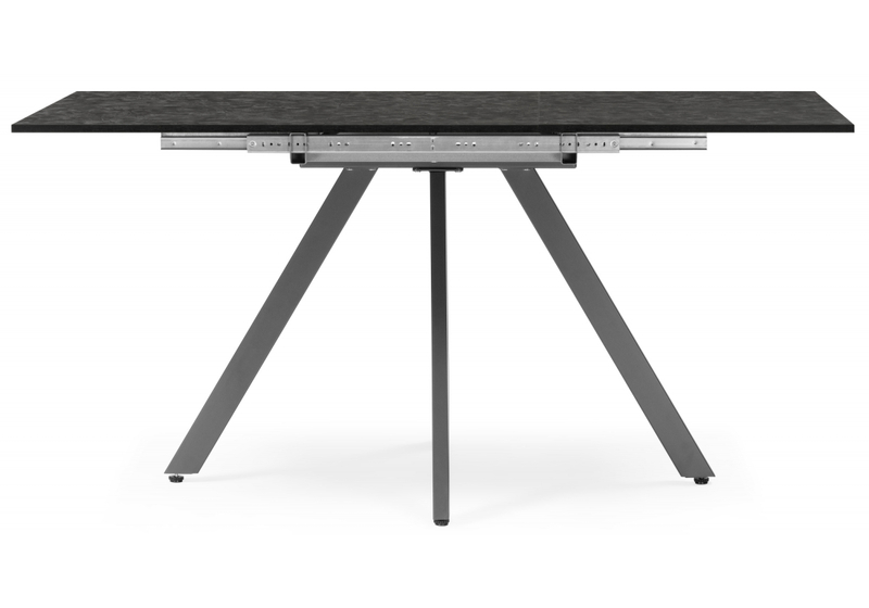 Стол деревянный, Райн 116(160)x77 раздвижной малави / серый