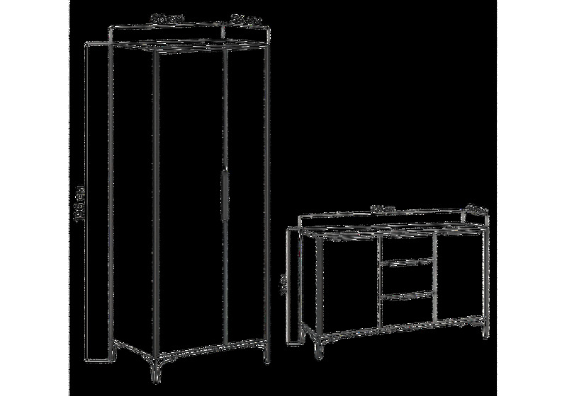 Готовая гостиная, Иадама кашемир / кашемир комплектация 3