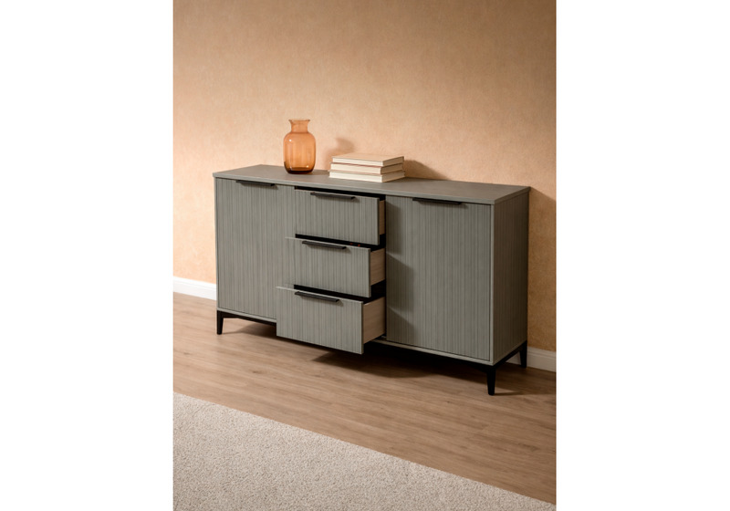 Готовая гостиная, Иадама графит / графит софт комплектация 3