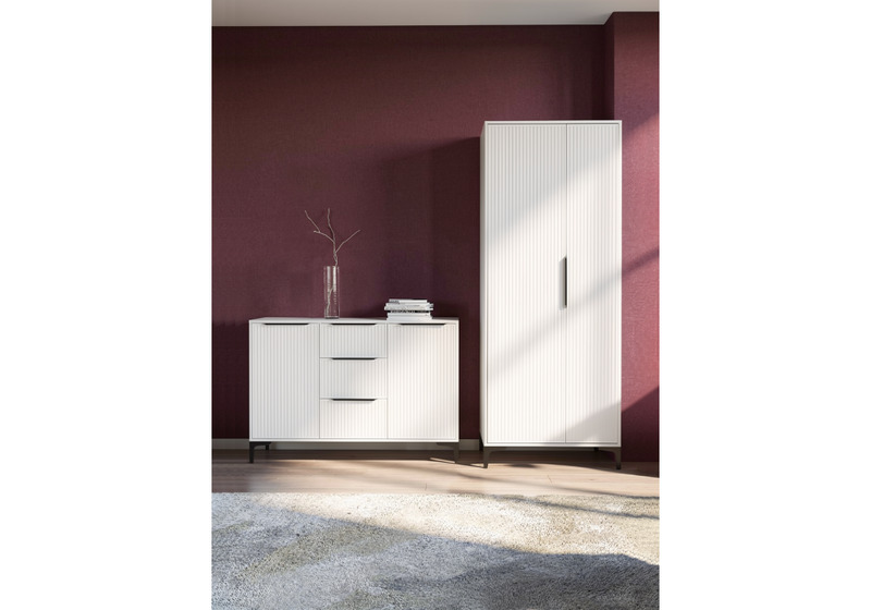 Готовая гостиная, Иадама белый / белый глянец комплектация 3