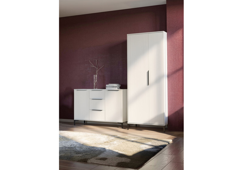 Готовая гостиная, Иадама белый / белый глянец комплектация 3