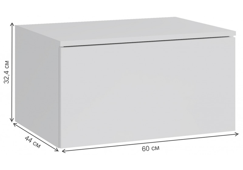 Корпусная мебель, Роут белый / графит комплектация 9