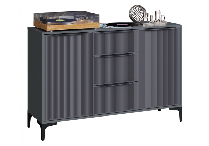 Готовая гостиная, Иадама графит / графит софт комплектация 1