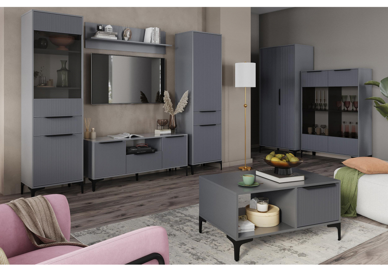 Стеллаж, Иадама графит / графит софт