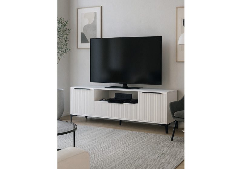 ТВ-тумба, Иадама белый / белый глянец