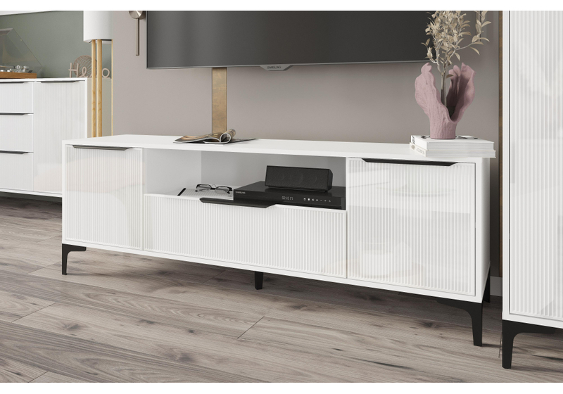 ТВ-тумба, Иадама белый / белый глянец