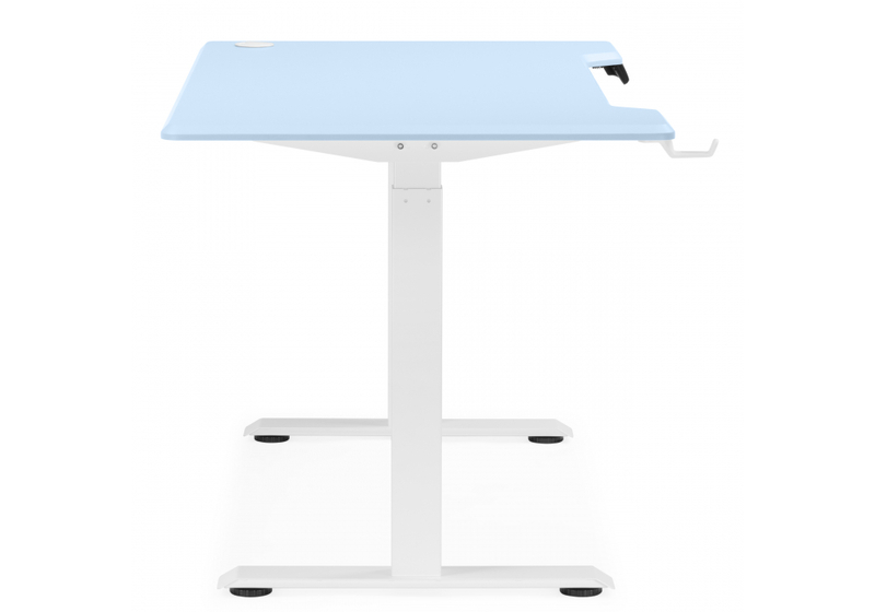 Компьютерный стол, Маркос 120х75 голубой / белый