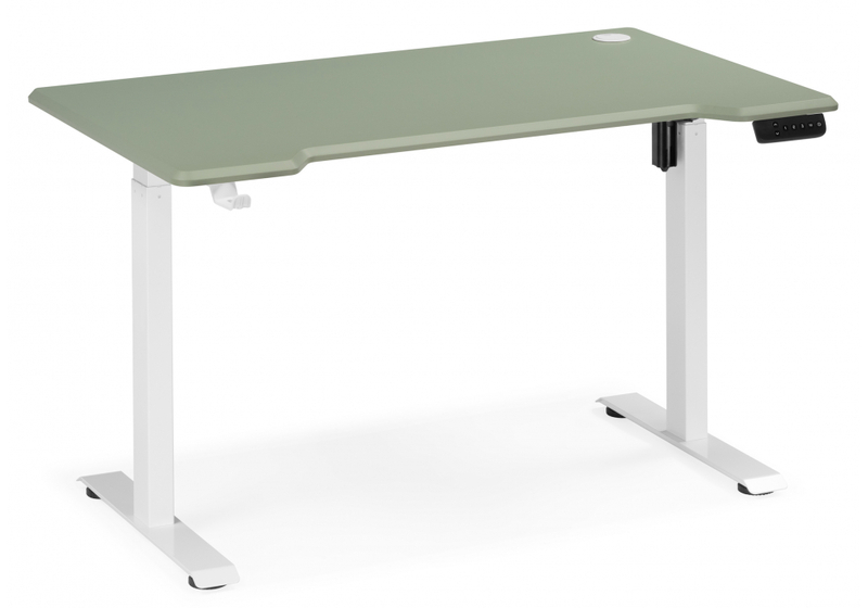 Компьютерный стол, Маркос 120х75 зеленый / белый
