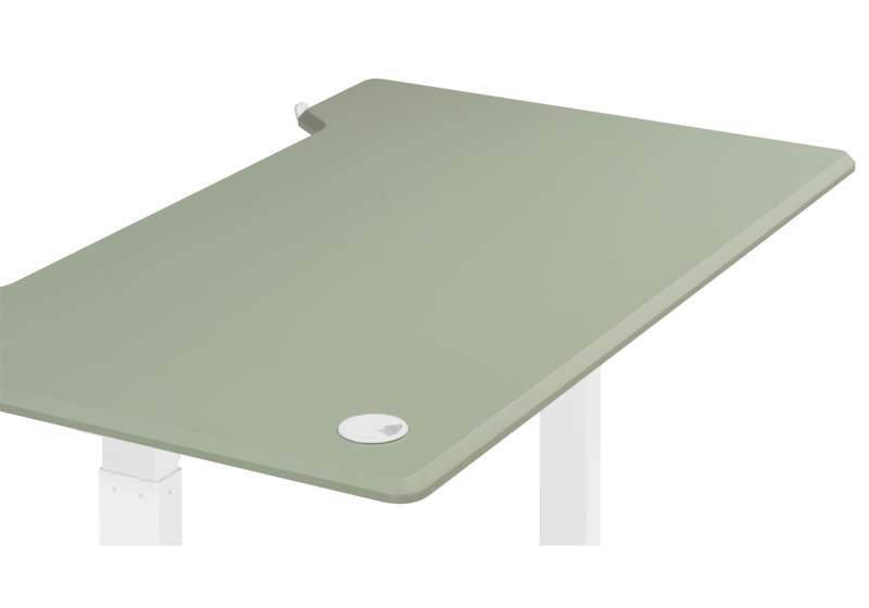 Компьютерный стол, Маркос 120х75 зеленый / белый