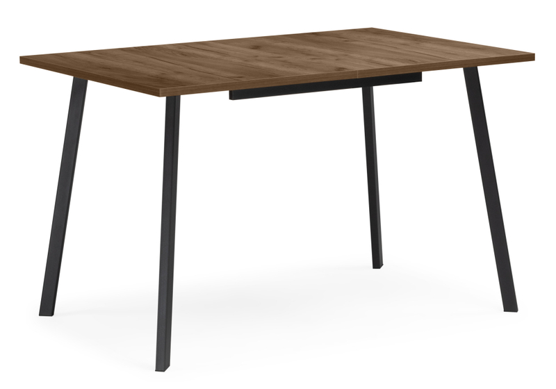 Стол деревянный, Кортни 117 (157) x 77 дуб крафт табачный / черный матовый