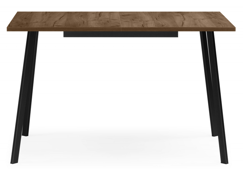 Стол деревянный, Кортни 117 (157) x 77 дуб крафт табачный / черный матовый