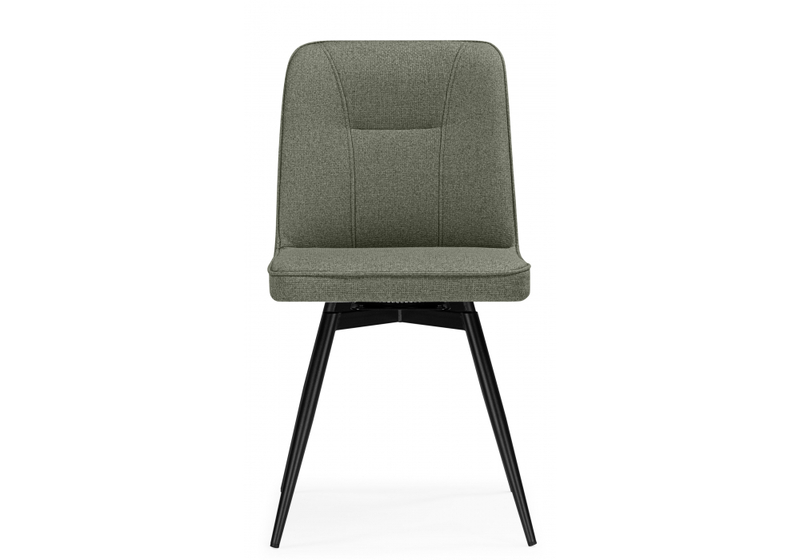 Стул на металлокаркасе, Texas 3 поворотный светло-зеленый / черный