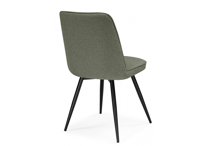 Стул на металлокаркасе, Texas 3 поворотный светло-зеленый / черный