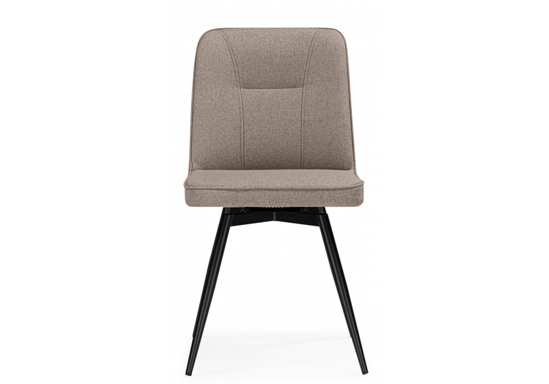 Стул на металлокаркасе, Texas 3 поворотный светло-коричневый / черный