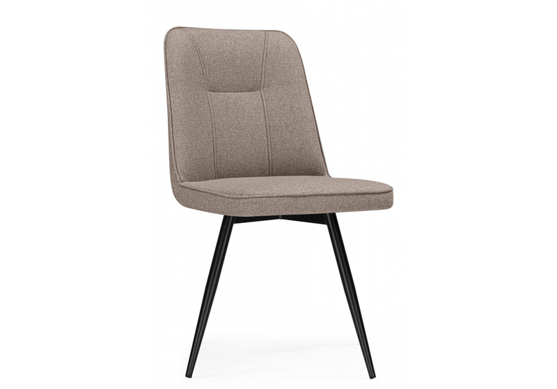 Стул на металлокаркасе, Texas 3 поворотный светло-коричневый / черный