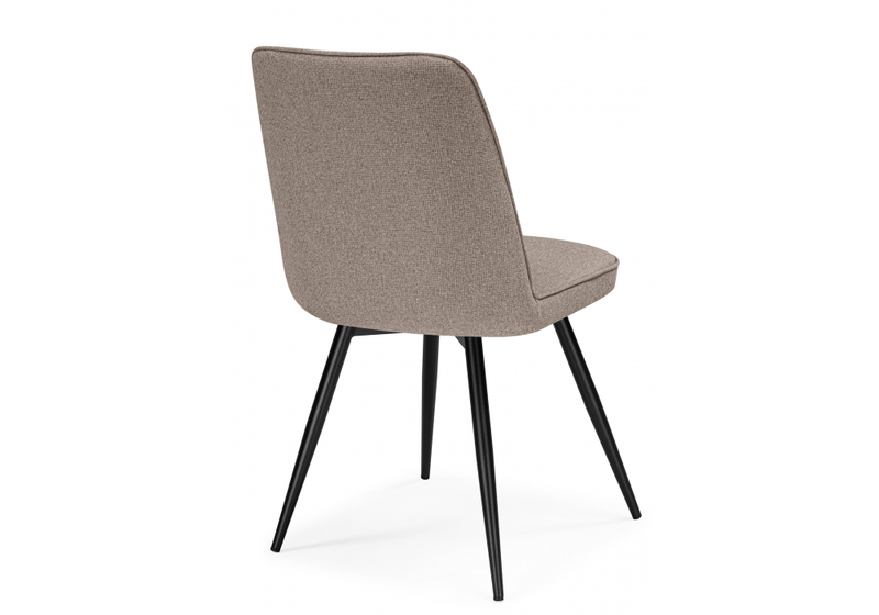 Стул на металлокаркасе, Texas 3 поворотный светло-коричневый / черный