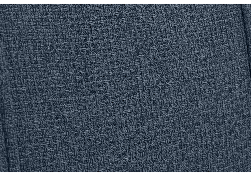 Стул на металлокаркасе, Texas 3 поворотный синий / черный