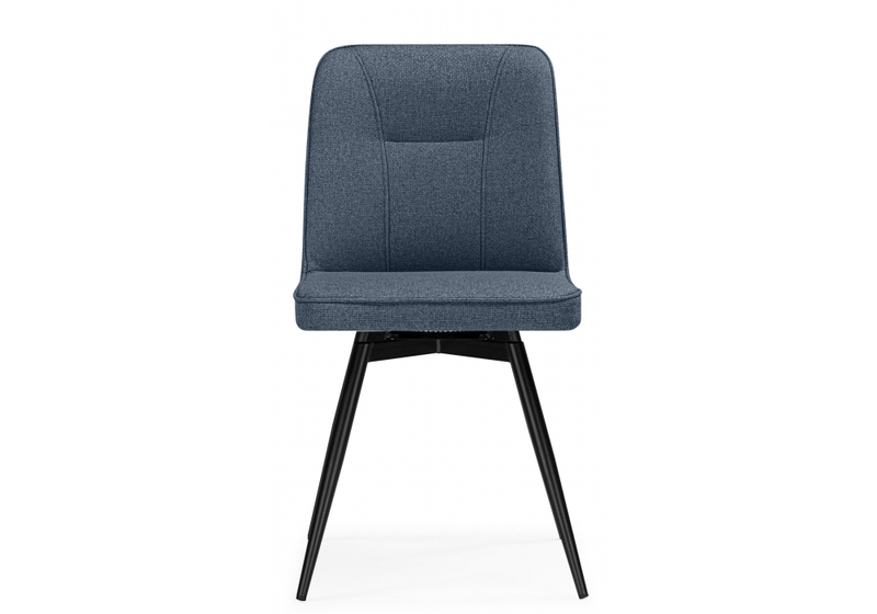 Стул на металлокаркасе, Texas 3 поворотный синий / черный