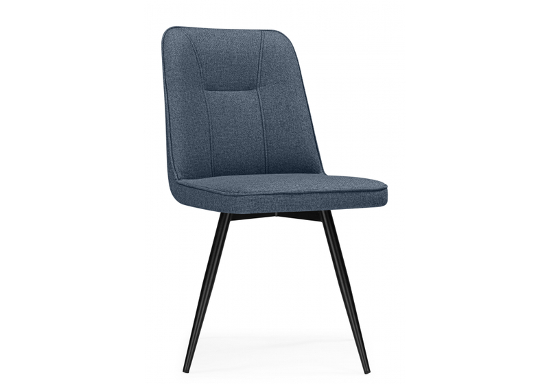 Стул на металлокаркасе, Texas 3 поворотный синий / черный