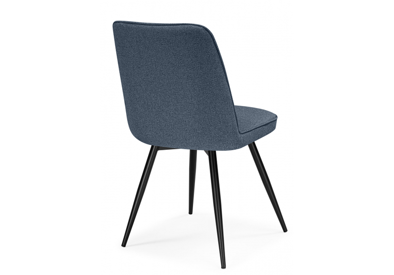 Стул на металлокаркасе, Texas 3 поворотный синий / черный