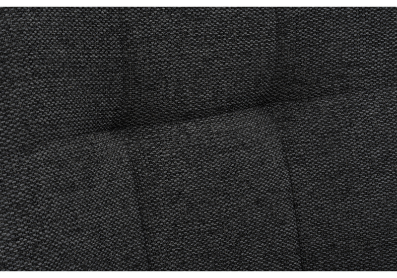 Стул на металлокаркасе, Texas 4 поворотный темно-серый / черный