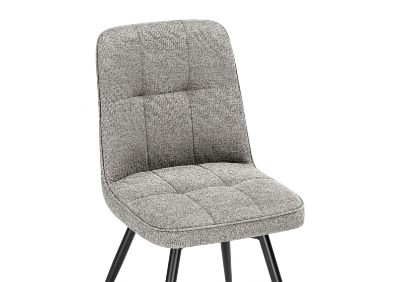 Стул на металлокаркасе, Texas 4 поворотный бежевый / черный