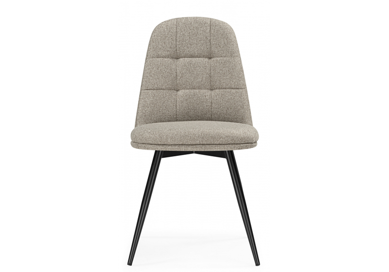 Стул на металлокаркасе, Texas 1 поворотный бежевый / черный