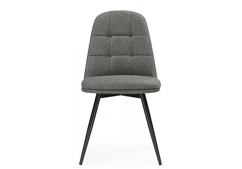 Стул на металлокаркасе, Texas 1 поворотный светло-серый / черный