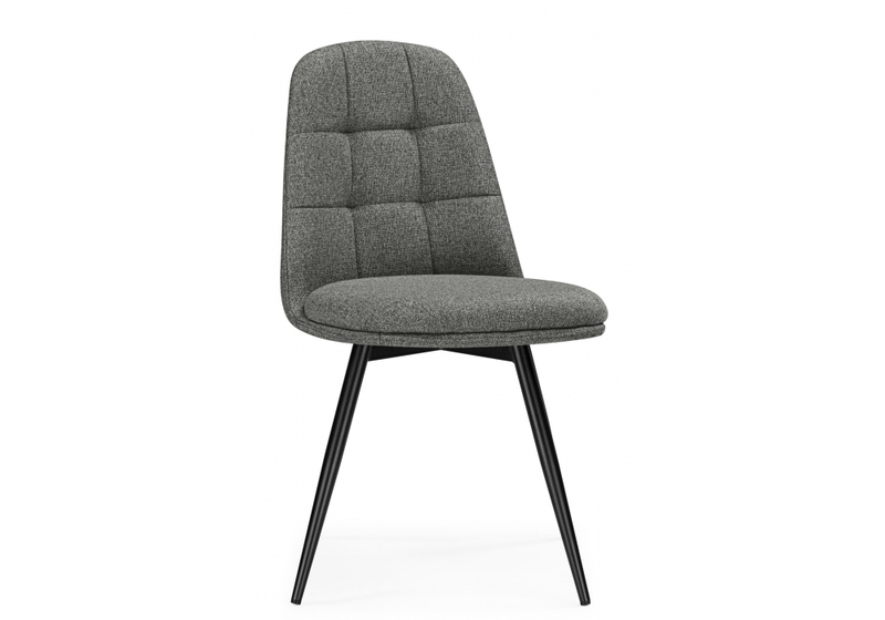 Стул на металлокаркасе, Texas 1 поворотный светло-серый / черный