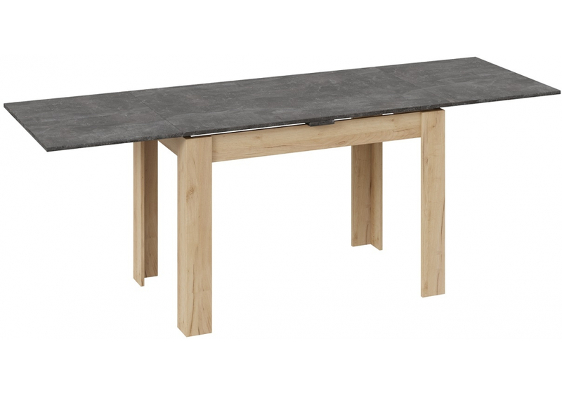 Стол деревянный, Промо Тип 4 дуб крафт золотой / ателье темное