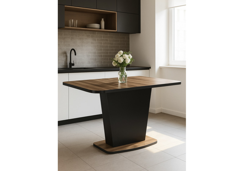 Стол деревянный, Комфорт авелано / графит