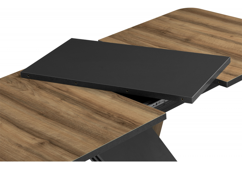 Стол деревянный, Аврора авелано / графит