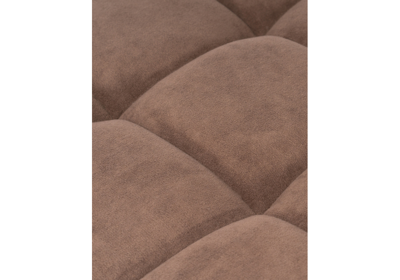 Барный стул, Лофт микровелюр катания корица / черный матовый