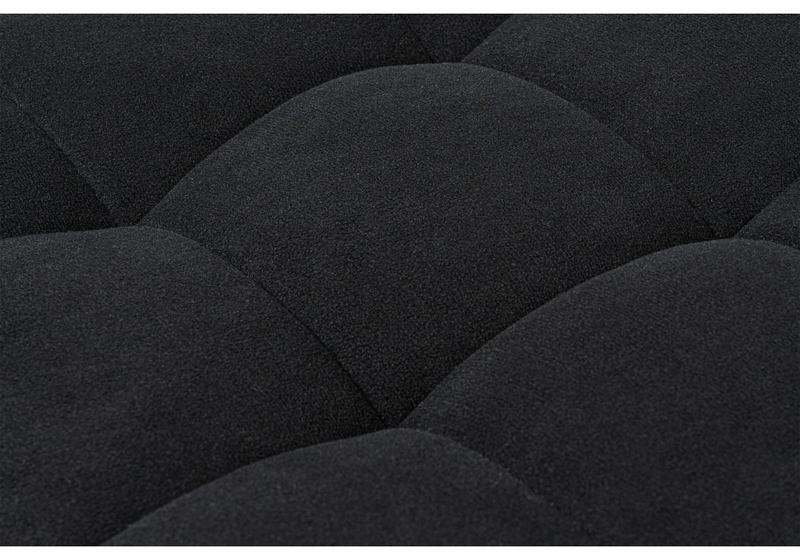 Барный стул, Лофт микровелюр катания блэк / черный матовый