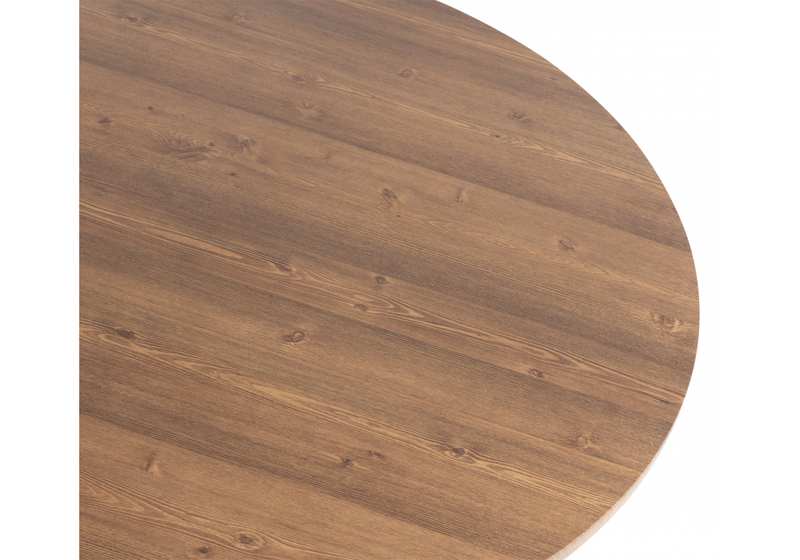 Стол деревянный, Барел 110 орех кантри / черный