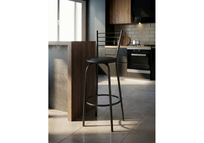 Барный стул, Sadov черный / светлый мусс