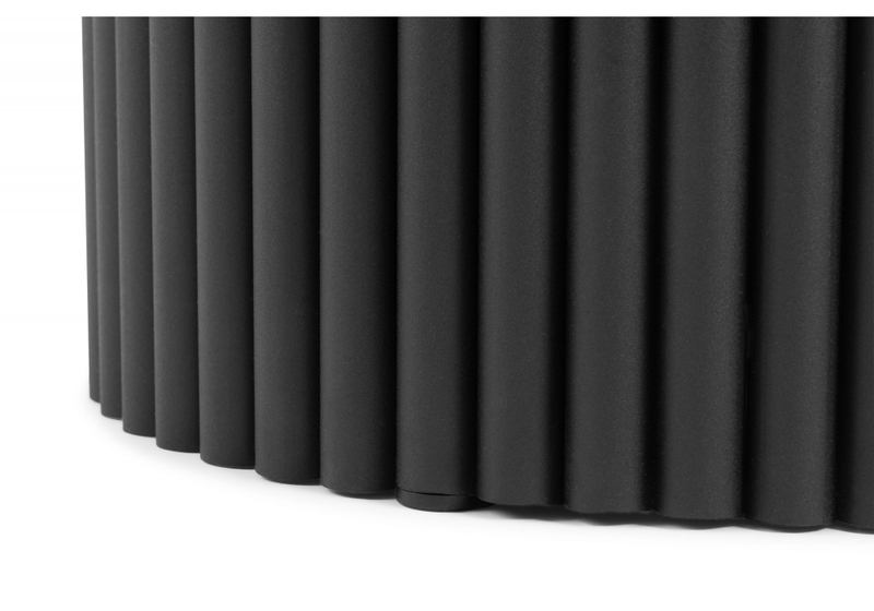 Стол деревянный, Барел 110 черный / черный